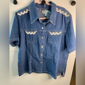 Vintage 100%cotton top